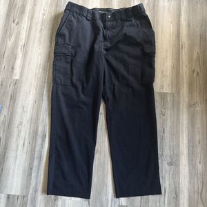 5.11 Tactical Heavy Blue Cargo Work  Uniform  Pants With Pockets Size 42